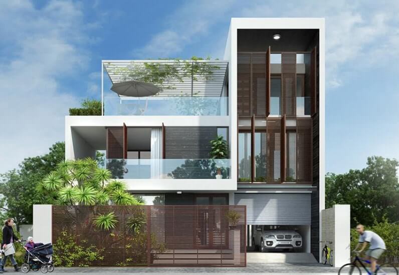 Mẫu nhà đẹp 3 tầng Mẫu nhà đẹp 3 tầng