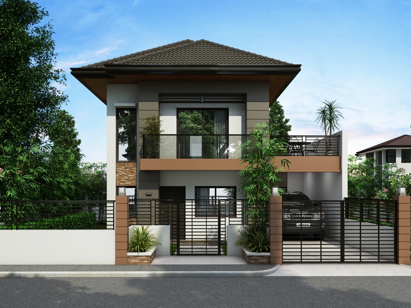 Mẫu thiết kế nhà ống 2 tầng đẹp