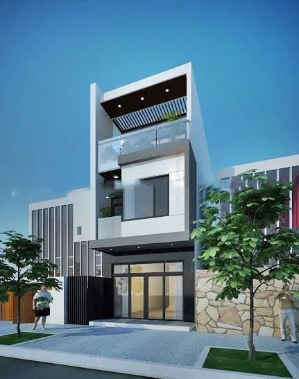 Mẫu thiết kế nhà 3 tầng đẹp
