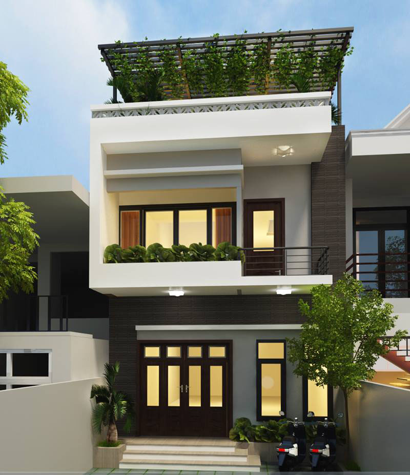 Những mẫu nhà phố đẹp Những mẫu nhà phố đẹp