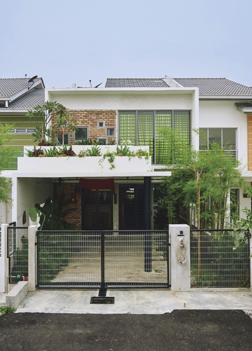 Nhà phố 2 tầng hiện đại
