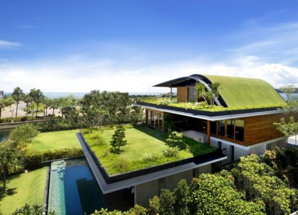 Thiết kế kiến trúc xanh nhà phố