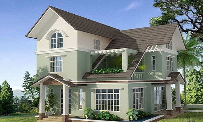 Mẫu thiết kế nhà ống 3 tầng đẹp Mẫu thiết kế nhà ống 3 tầng đẹp