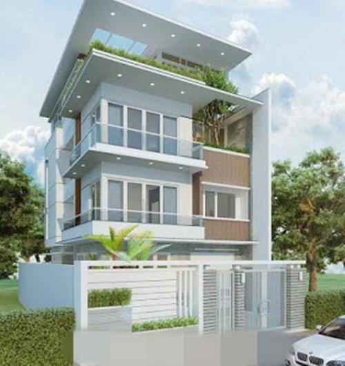 Mẫu nhà đẹp 3 tầng Mẫu nhà đẹp 3 tầng