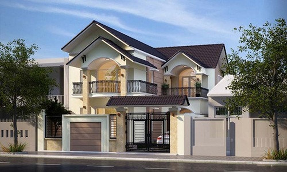 Mẫu thiết kế nhà 2 tầng đẹp