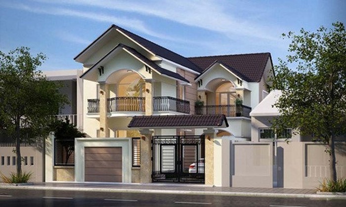 Mẫu nhà thái 2 tầng đẹp Mẫu nhà thái 2 tầng đẹp