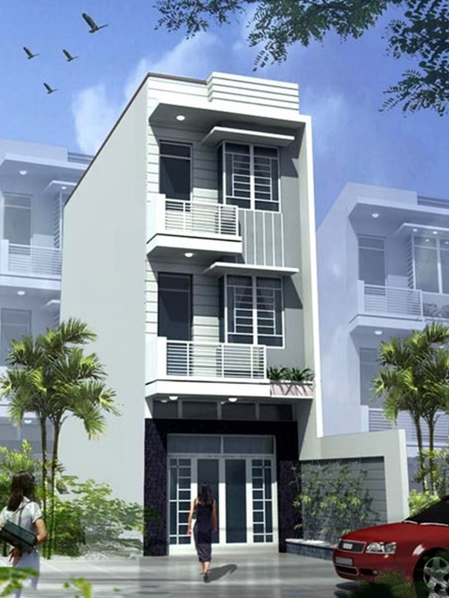 Mẫu nhà 3 tầng Mẫu nhà 3 tầng