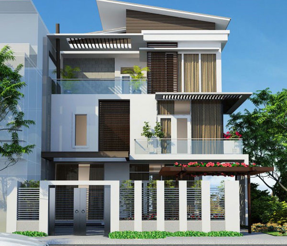 Các kiểu nhà biệt thự đẹp Các kiểu nhà biệt thự đẹp