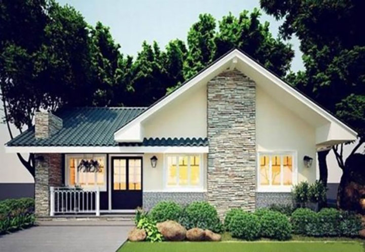 Những kiểu nhà cấp 4 đẹp Những kiểu nhà cấp 4 đẹp