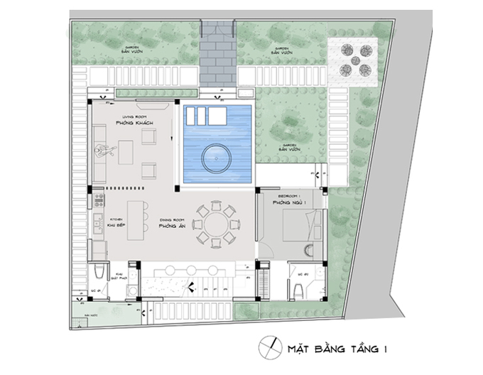 Tư vấn xây nhà diện tích 220m2