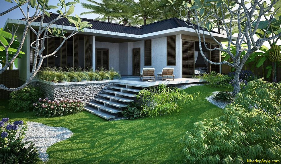 Thiết kế mẫu sân vườn Thiết kế mẫu sân vườn