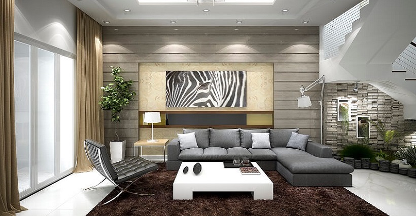 Thiết kế nội thất phòng khách