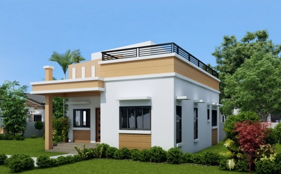 Những mẫu nhà vuông đẹp
