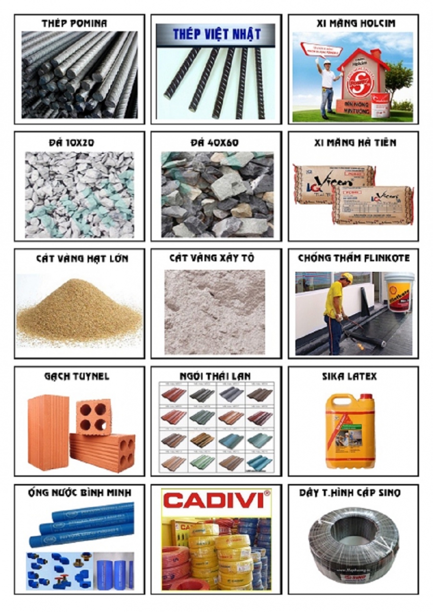Đơn giá xây nhà phần thô