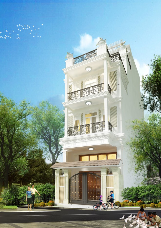 Nhà ống tân cổ điển