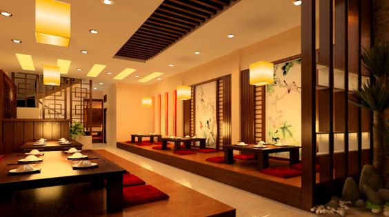 Thi công nội thất nhà hàng hiện đại Thi công nội thất nhà hàng hiện đại