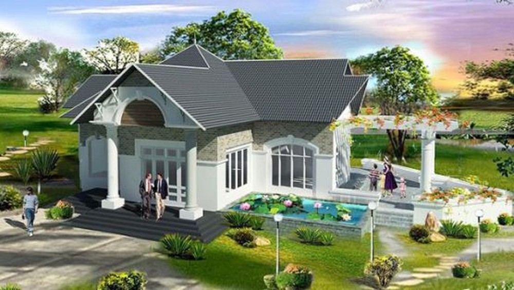 Mẫu nhà giả biệt thự