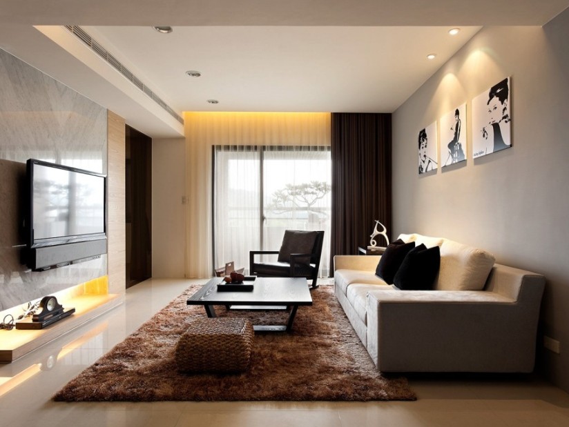 Phòng khách đẹp nhà phố