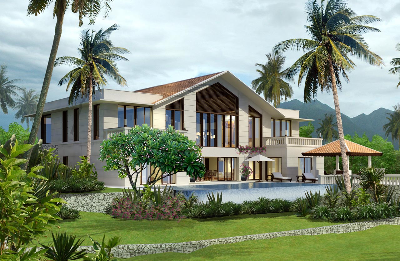 Mẫu biệt thự nhà vườn