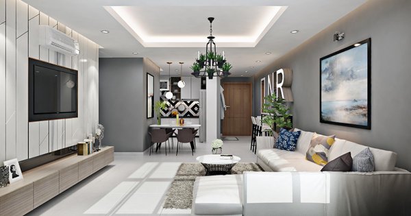 Nhà phố 1 tầng hiện đại Nhà phố 1 tầng hiện đại