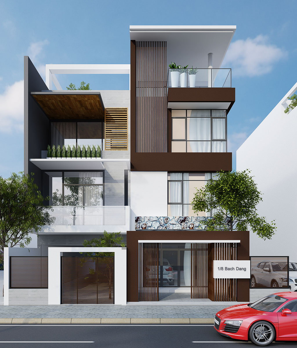 Nhà 3 lầu đẹp Nhà 3 lầu đẹp