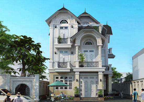Thiết kế biệt thự đẹp Thiết kế biệt thự đẹp
