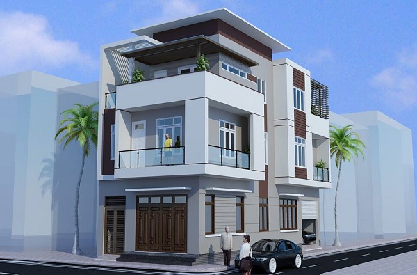 Nhà phố 2 mặt tiền