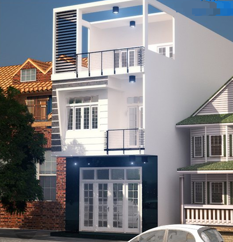 Những mẫu mặt tiền nhà ống đẹp Những mẫu mặt tiền nhà ống đẹp
