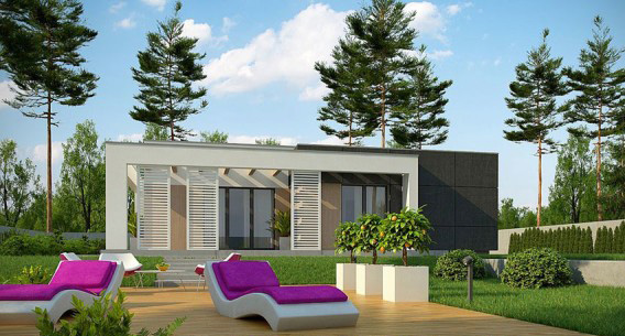 Thiết kế nhà cấp 4 mái bằng Thiết kế nhà cấp 4 mái bằng