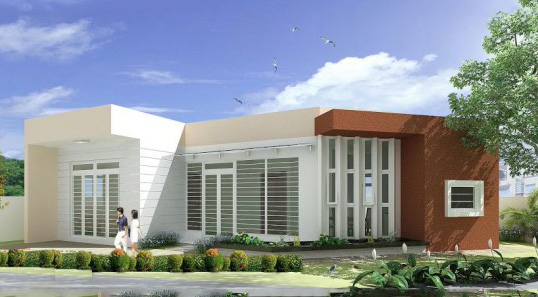 Thiết kế nhà cấp 4 mái bằng Thiết kế nhà cấp 4 mái bằng