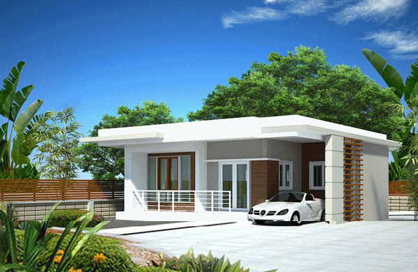 Thiết kế nhà cấp 4 mái bằng Thiết kế nhà cấp 4 mái bằng