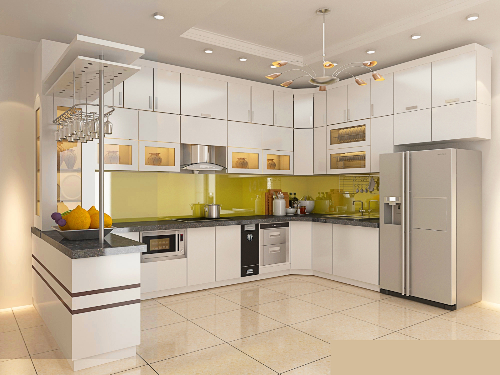 nhà 4 tầng đẹp