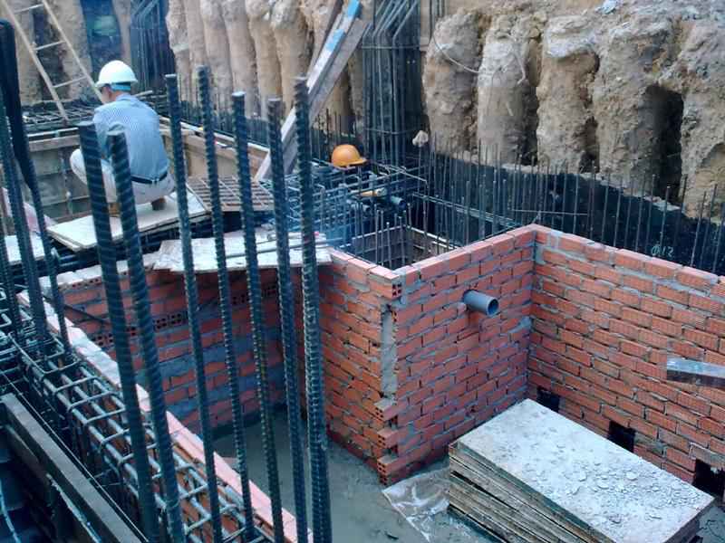 Thi công tầng hầm nhà phố Thi công tầng hầm nhà phố