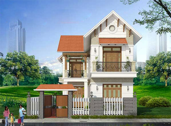 Những mẫu thiết kế nhà 2 tầng đẹp