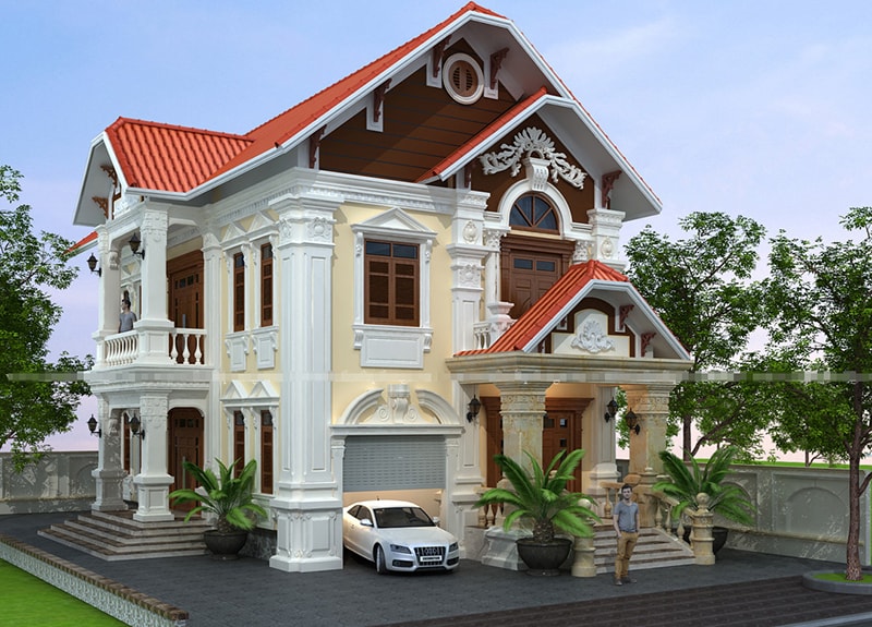 Các kiểu nhà biệt thự đẹp