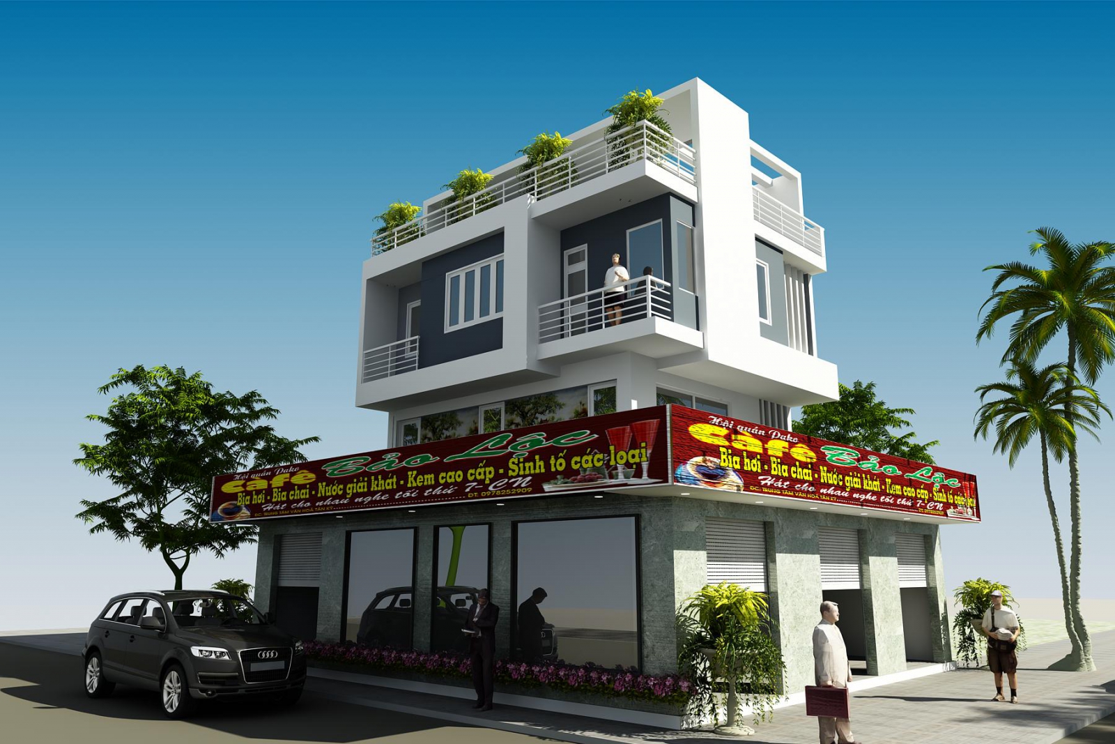 Thiết kế nhà bán hàng Thiết kế nhà bán hàng