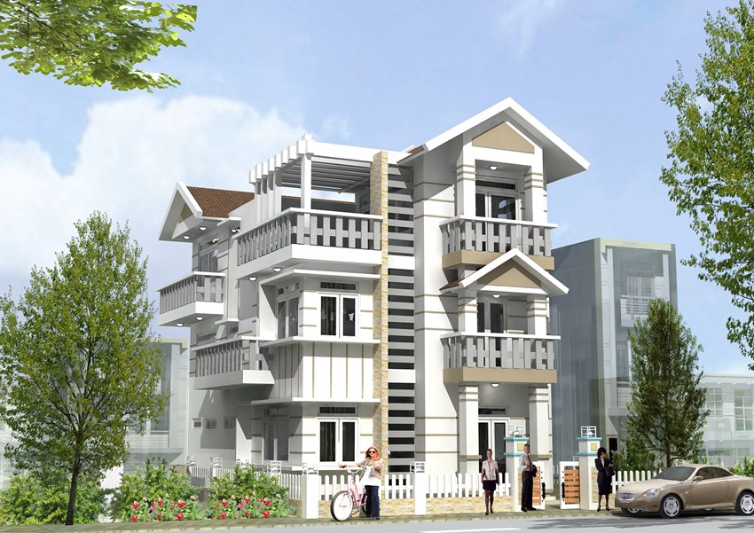 Mẫu nhà thiết kế đẹp