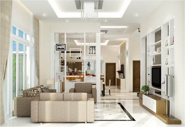 Mẫu thiết kế nhà ống 2 tầng đẹp Mẫu thiết kế nhà ống 2 tầng đẹp