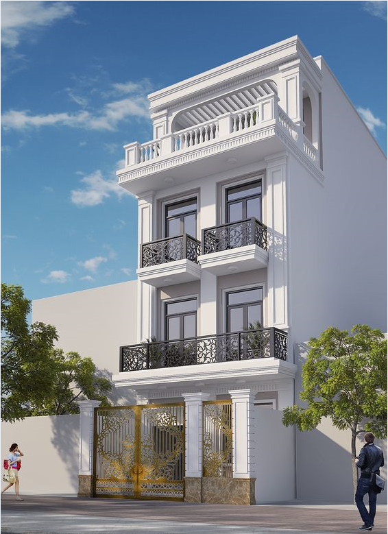 Nhà ống tân cổ điển