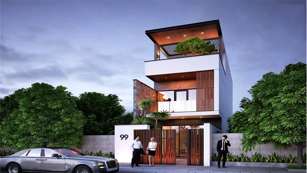 Thiết kế kiến trúc nhà phố đẹp khó hay dễ Thiết kế kiến trúc nhà phố đẹp khó hay dễ