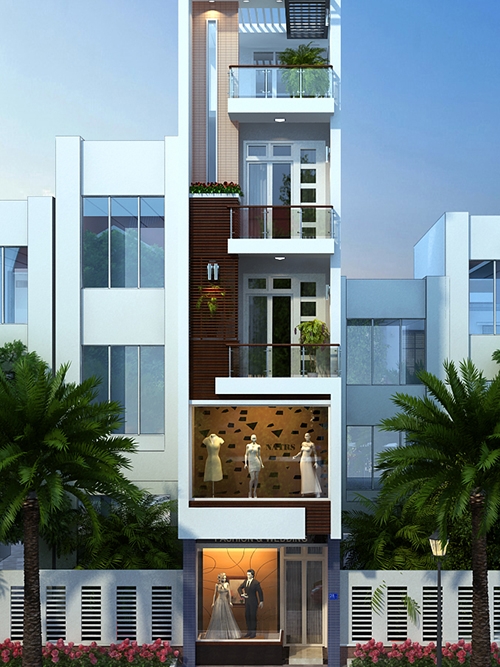 Những lưu ý về mặt tiền nhà phố