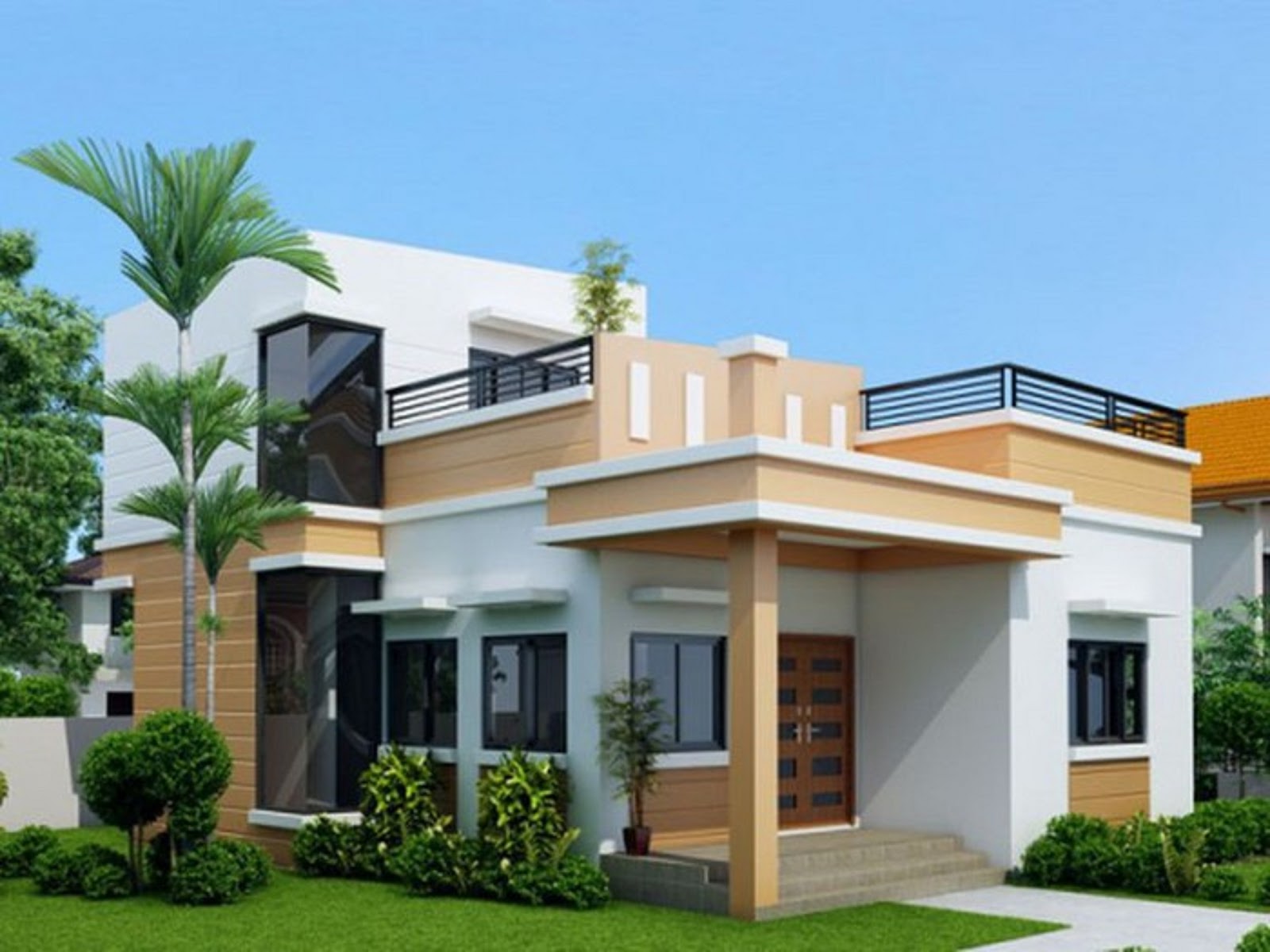Những căn nhà cấp 4 đẹp Những căn nhà cấp 4 đẹp