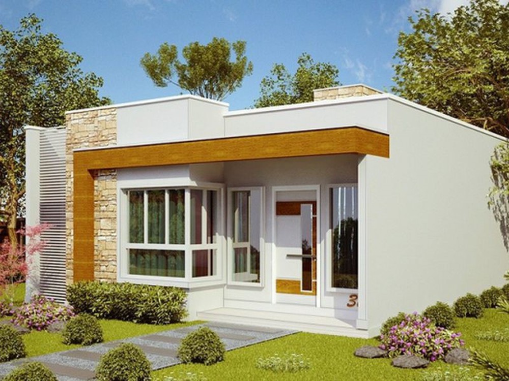 nhà đơn giản hiện đại