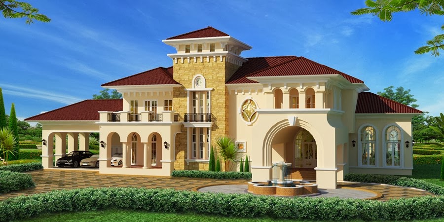 Nhà biệt thự vườn đẹp