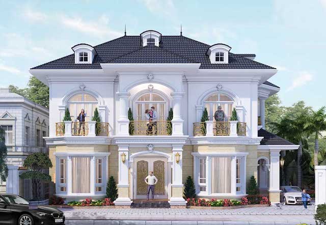 Mẫu thiết kế biệt thự