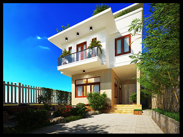 Nhà mái bằng đẹp Nhà mái bằng đẹp