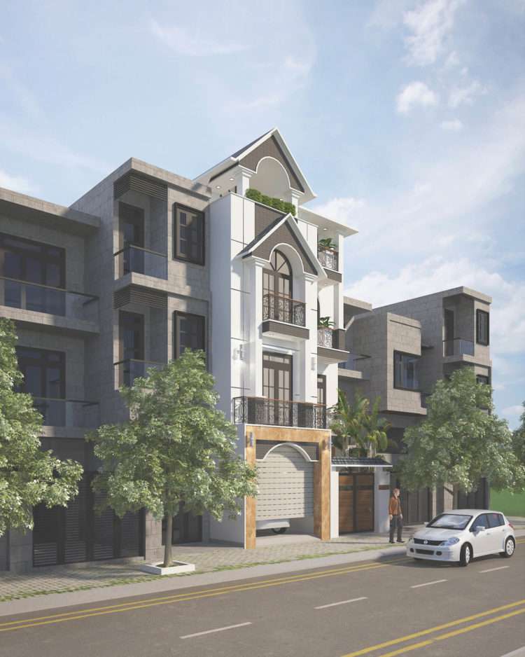 Nhà đẹp 4 tầng Nhà đẹp 4 tầng