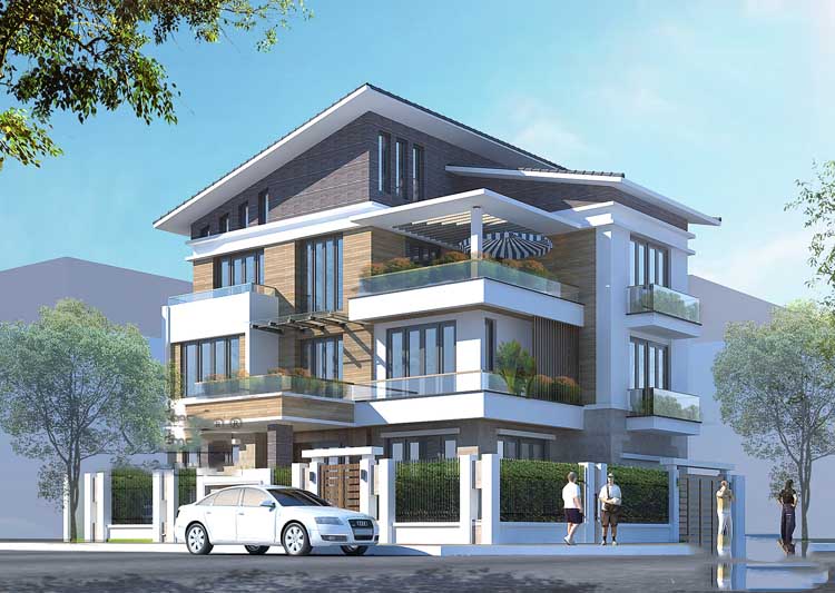Mẫu thiết kế biệt thự