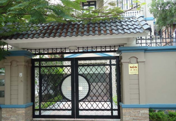 Cổng nhà ống đẹp Cổng nhà ống đẹp