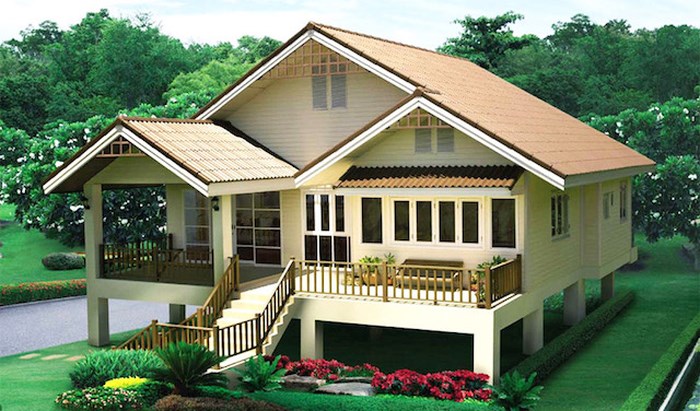 Mẫu nhà sàn gỗ đẹp